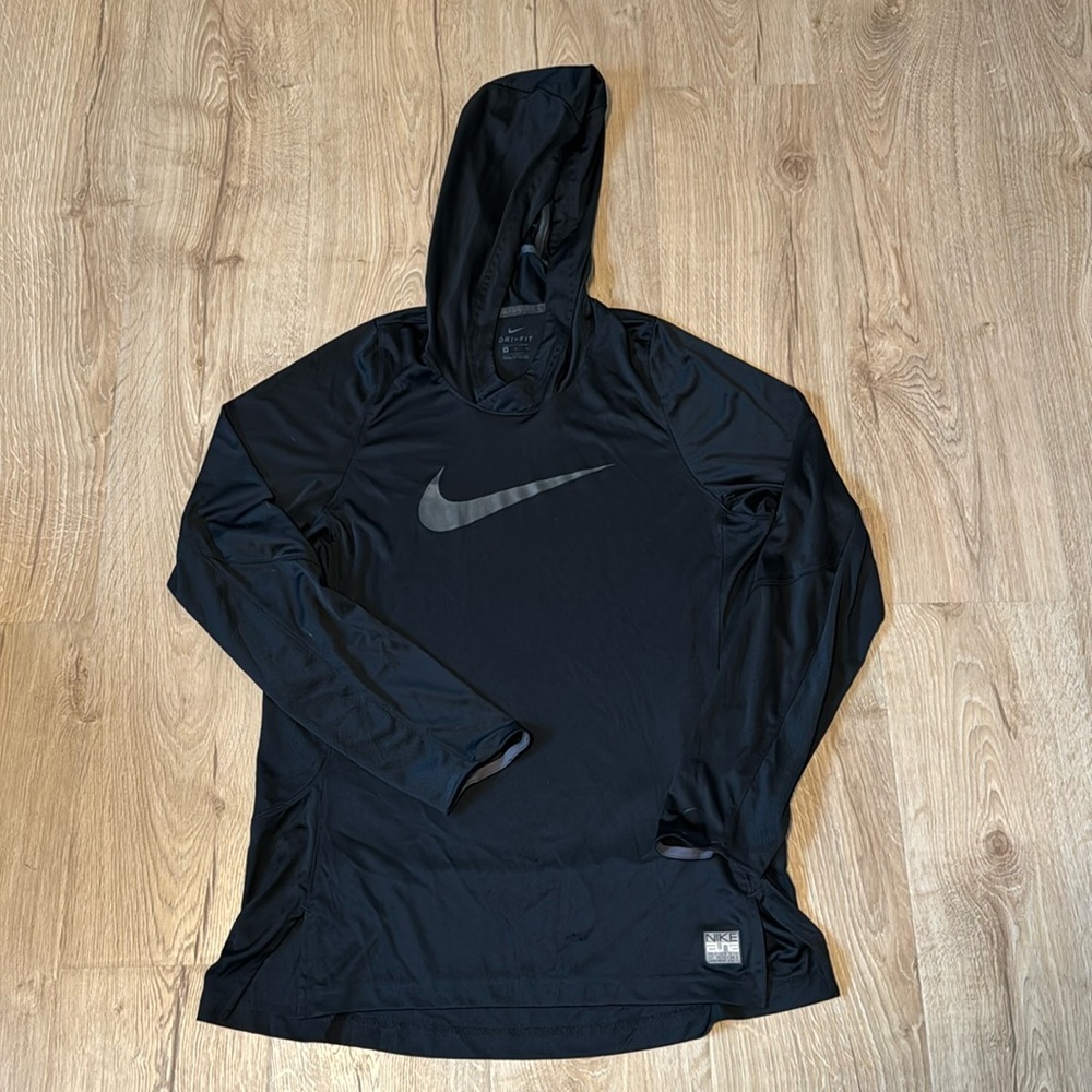 Men’s Nike dri fit elite basketball lightweight hoodie, sz medium